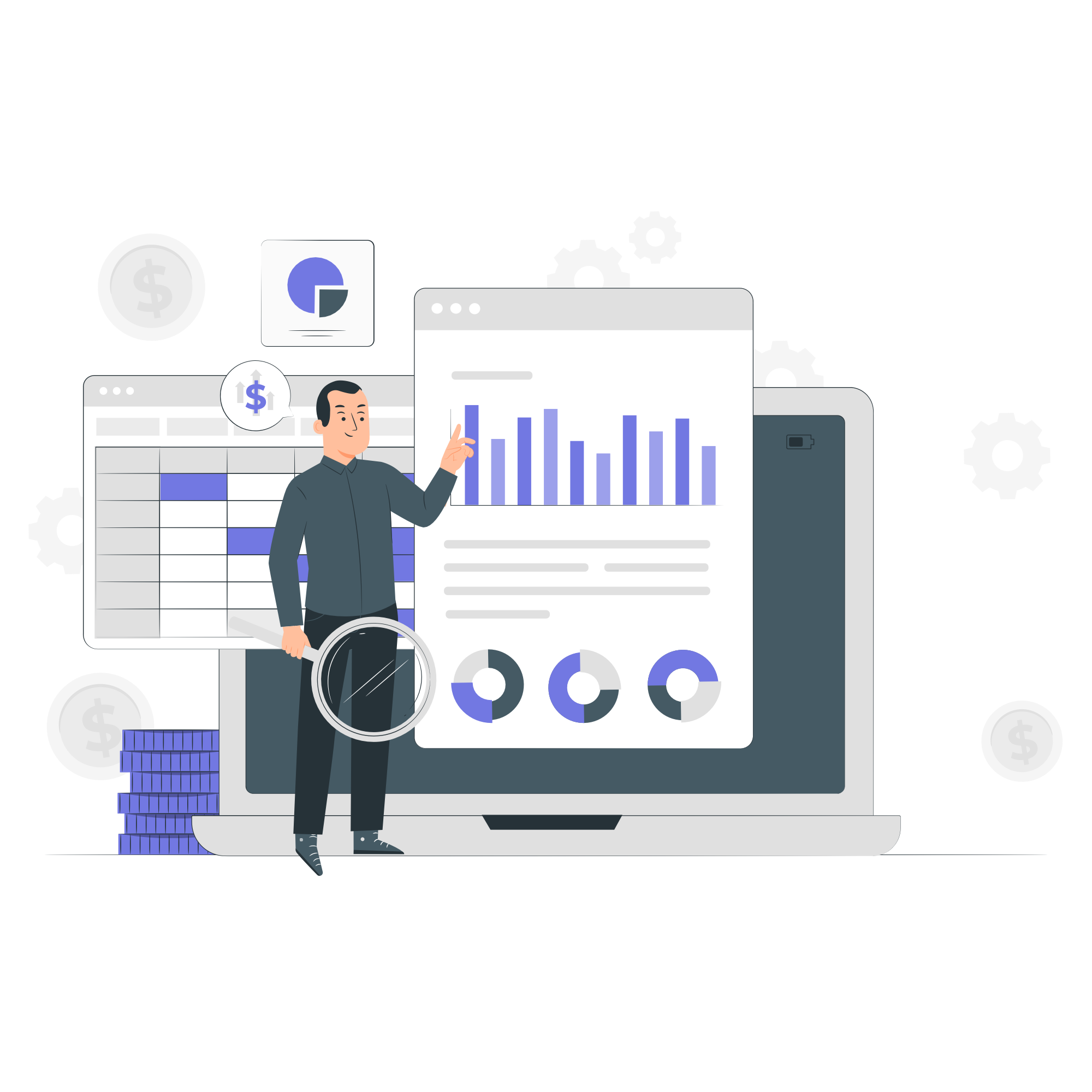 Illustration showing DORA