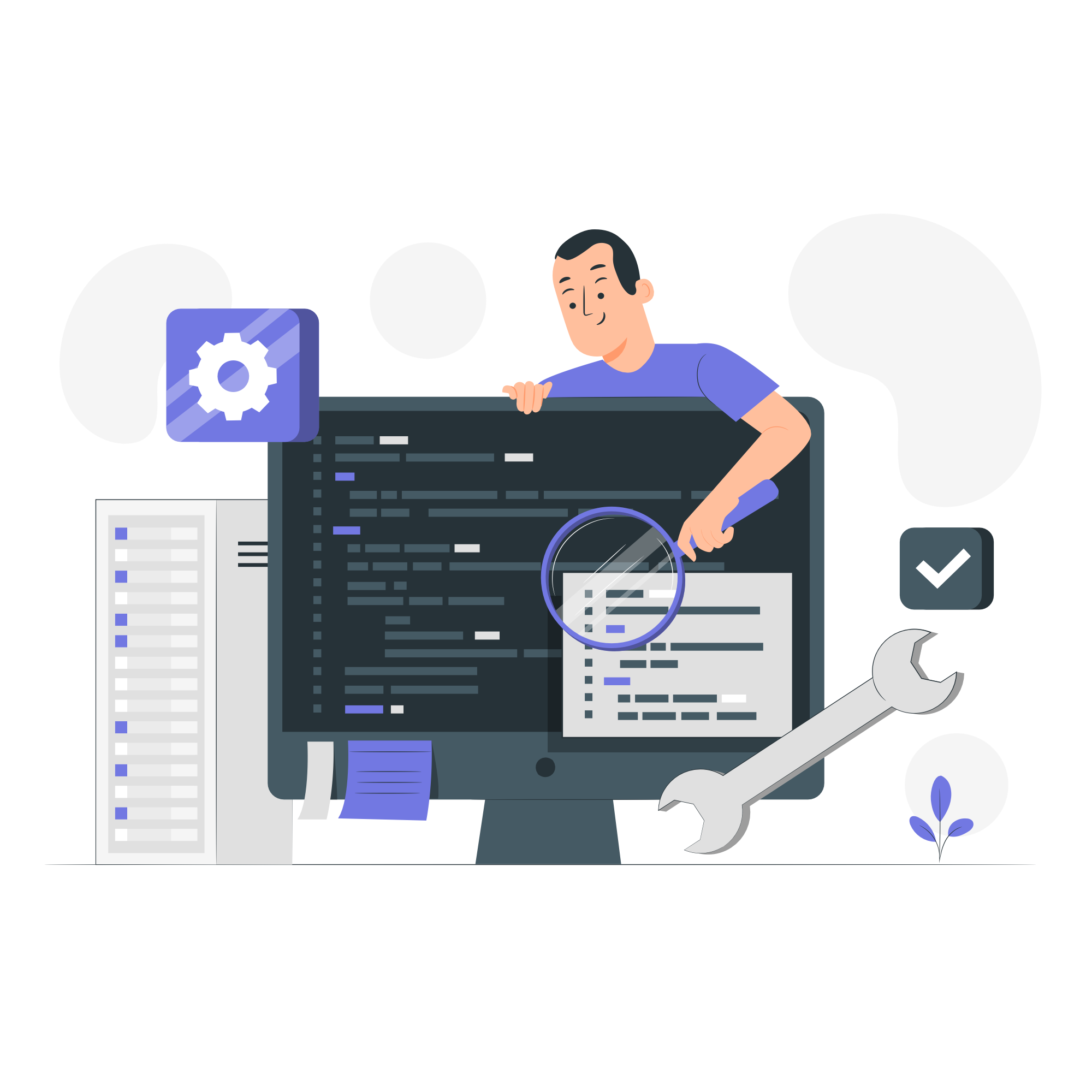 Illustration showing Product Security