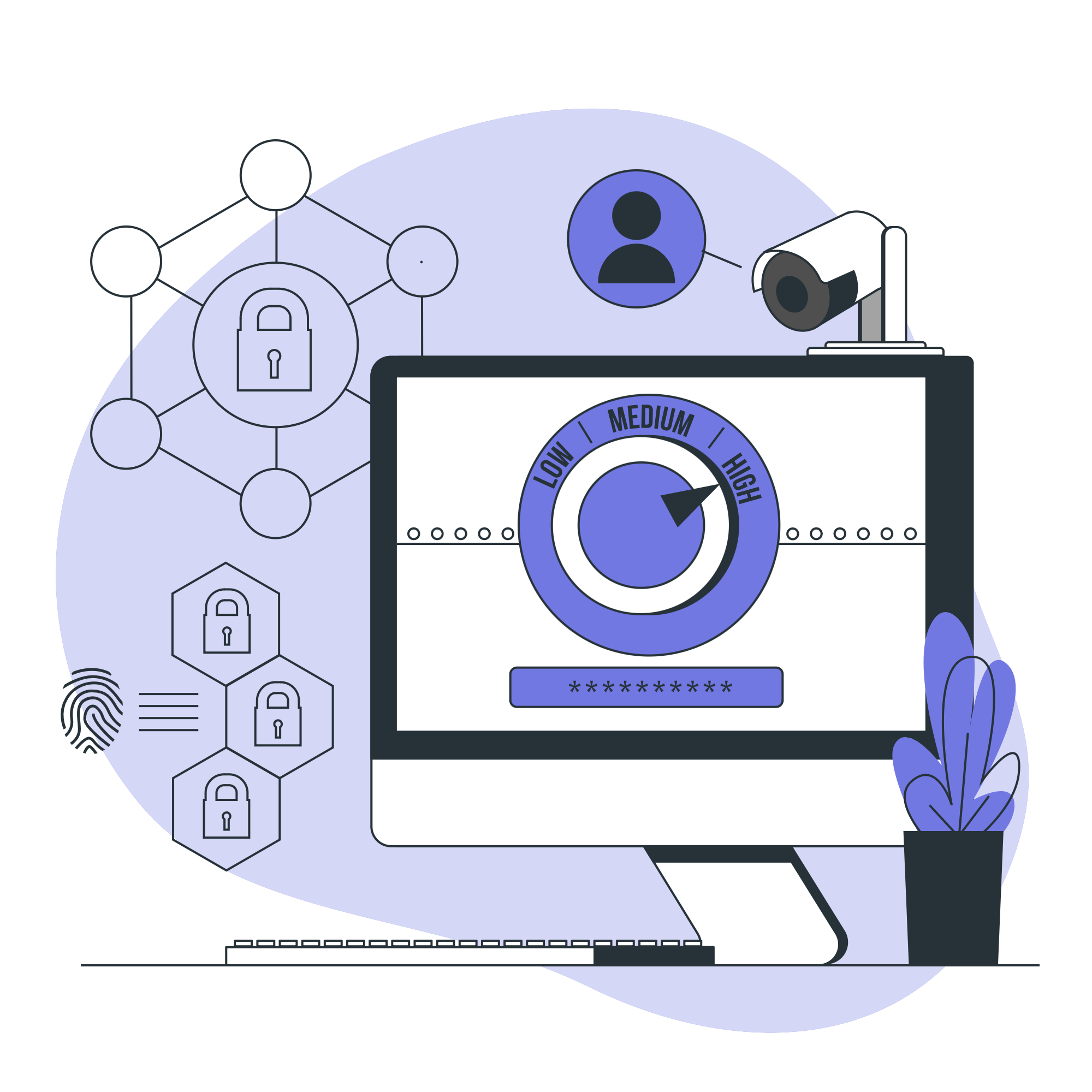 Illustration showing Security Posture Reviews